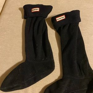 Black Hunter Boot Socks